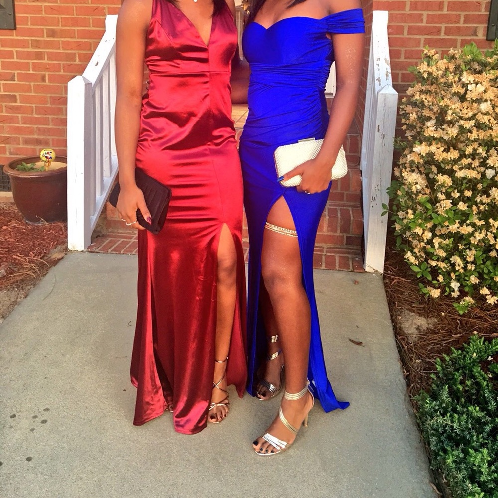Royal blue gown/dress